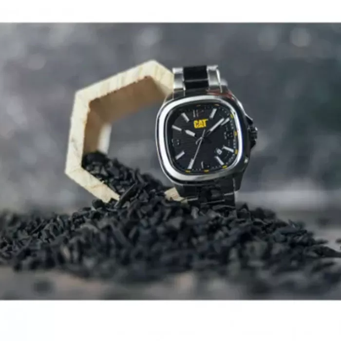 ΡΟΛΟΙ CATERPILLAR  AV14111131 CATERPILLAR Axis Silver Stainless Steel Bracelet