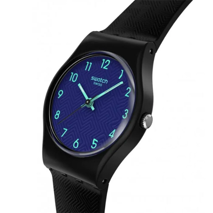 ΡΟΛΟΙ SWATCH  LB170E SWATCH New Core Black Silicone Strap