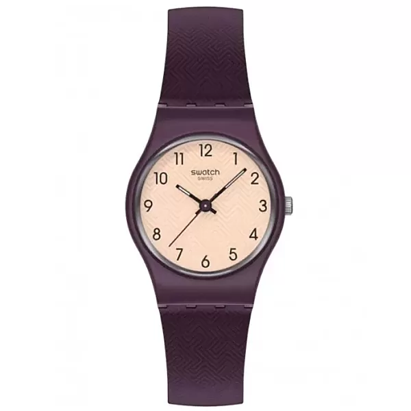 ΡΟΛΟΙ SWATCH  LR138 SWATCH Essentials Repeat Chic Bordeaux Silicone Strap