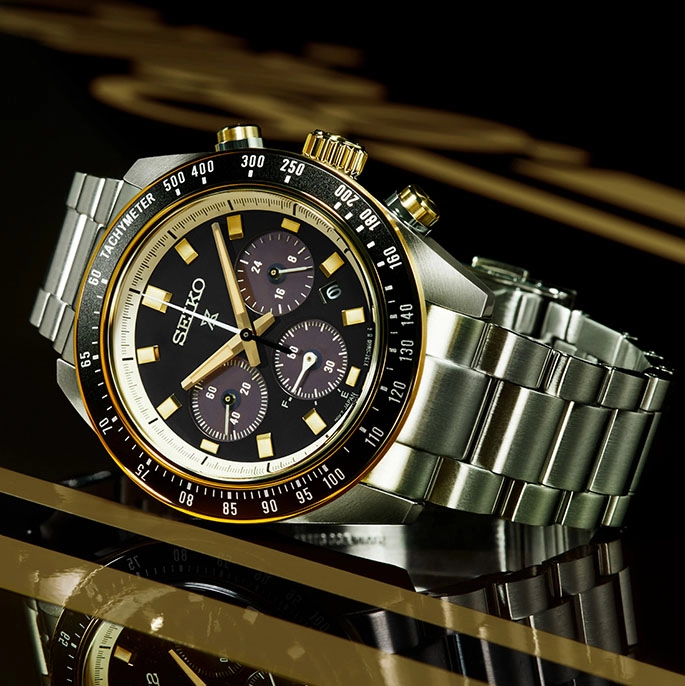 ΡΟΛΟΙ SEIKO SSC941P1 SEIKO Prospex Solar Chronograph Silver Stainless Steel Bracelet