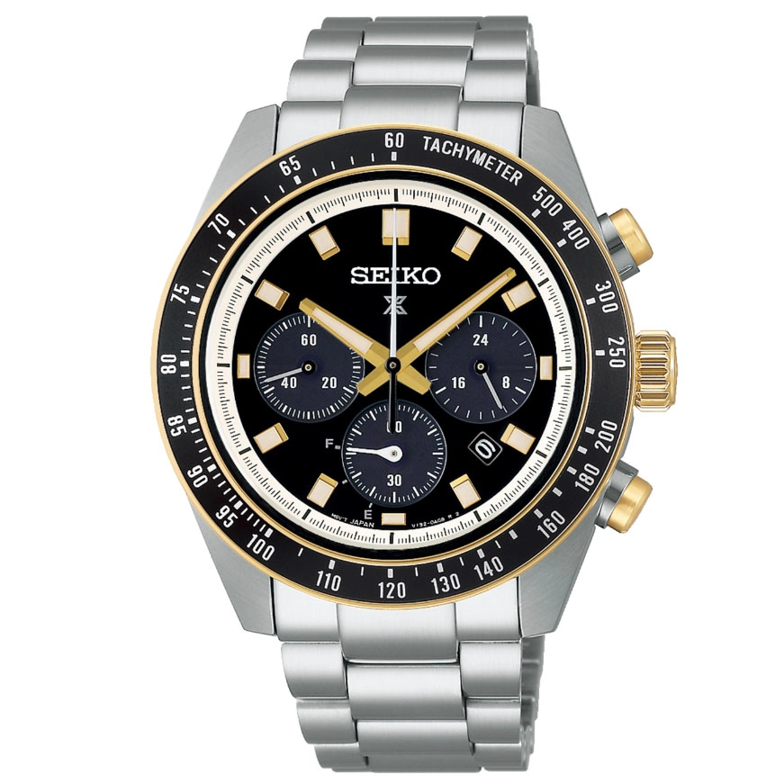 ΡΟΛΟΙ SEIKO SSC941P1 SEIKO Prospex Solar Chronograph Silver Stainless Steel Bracelet