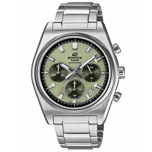 ΡΟΛΟΙ  CASIO  EFB-730D-3AVUEF CASIO Edifice Motorsports Chronograph Silver Stainless Steel Bracelet