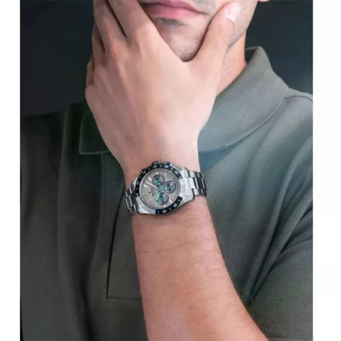 ΡΟΛΟΙ FESTINA  F20703/1 FESTINA Ceramic Chronograph Grey Stainless Steel Bracelet