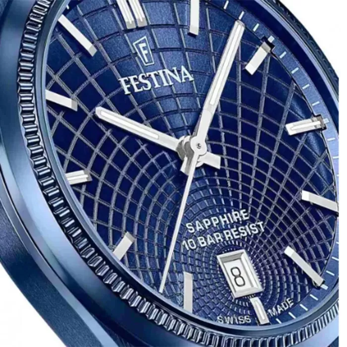 ΡΟΛΟΙ FESTINA  F20078/1 FESTINA Rive Blue Stainless Steel Bracelet