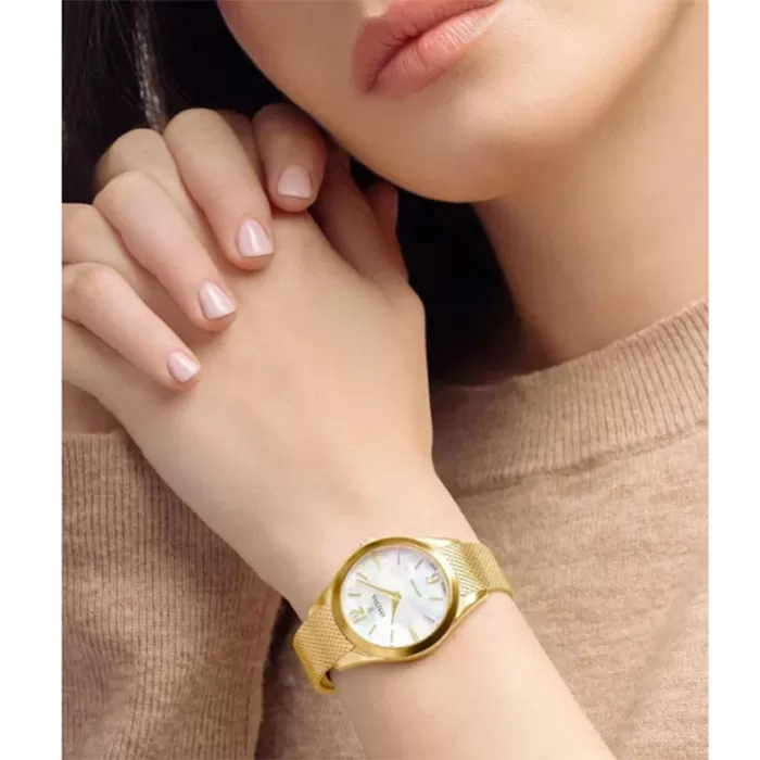 ΡΟΛΟΙ FESTINA F20077/1 FESTINA Swiss Made Gold Stainless Steel Bracelet