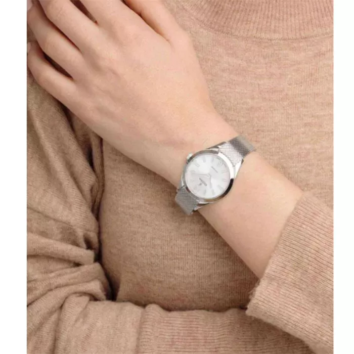 ΡΟΛΟΙ FESTINA F20076/1 FESTINA Swiss Made Silver Stainless Steel Bracelet