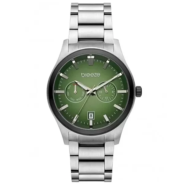 ΡΟΛΟΙ BREEZE  712452.5 BREEZE Renegade Silver Stainless Steel Bracelet