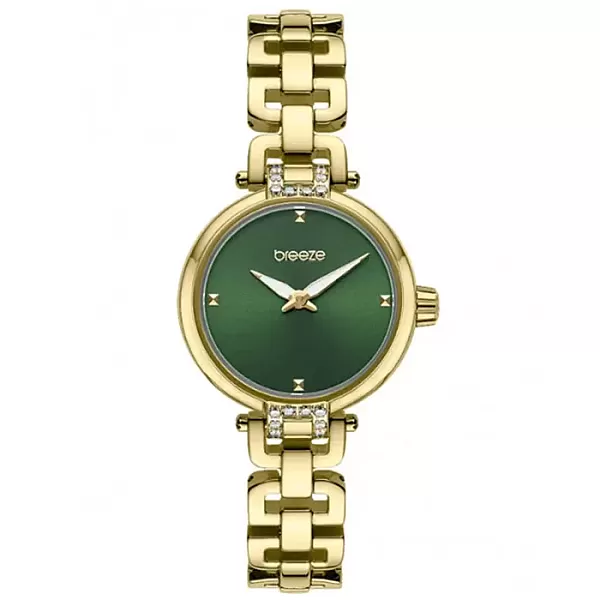 ΡΟΛΟΙ BREEZE  213021.7 BREEZE Knotique Crystals Gold Stainless Steel Bracelet