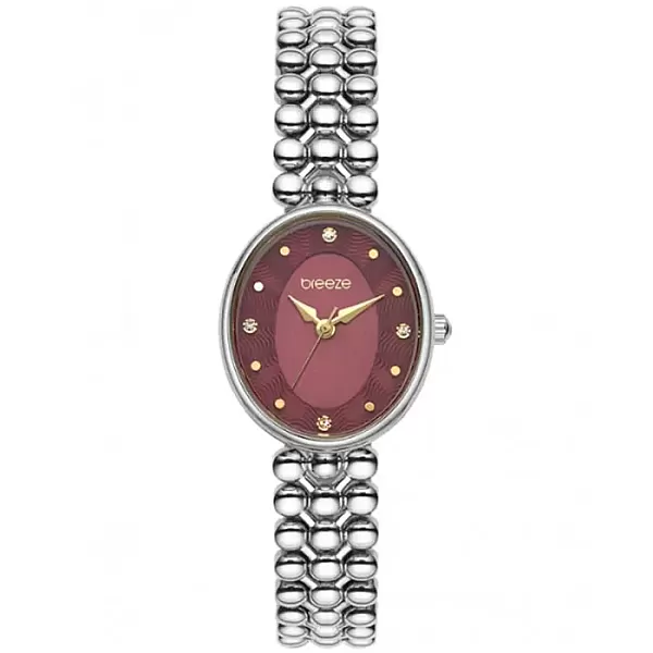 ΡΟΛΟΙ BREEZE  612591.7 BREEZE Sirena Swarovski Silver Stainless Steel Bracelet