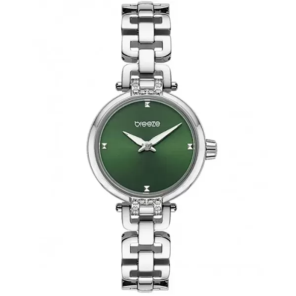 ΡΟΛΟΙ BREEZE  613021.7 BREEZE Knotique Crystals Silver Stainless Steel Bracelet