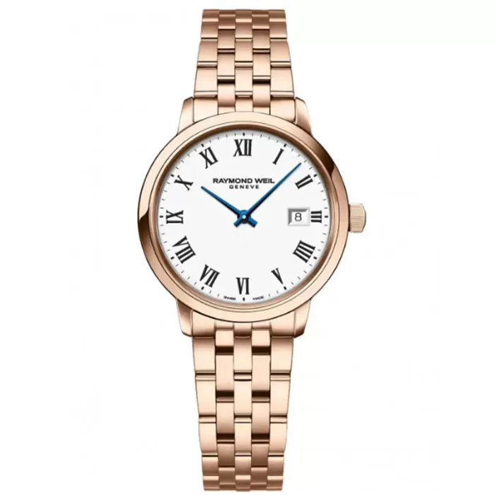 Ρολόι RAYMOND  5985-P5-00300 RAYMOND WEIL Toccata Rose Gold Stainless Steel Bracelet