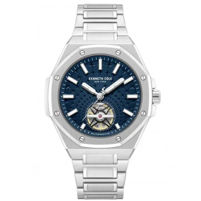 Ρολόι KENNETH COLE KCWGY0099104 KENNETH COLE Benson Automatic Silver Stainless Steel Bracelet