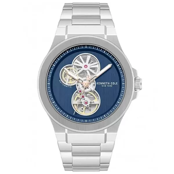 Ρολόι KENNETH COLE KCWGY0098804 KENNETH COLE Grove Automatic Silver Stainless Steel Bracelet