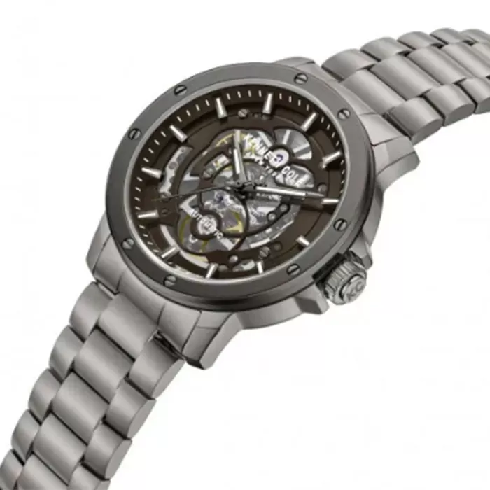 Ρολόι KENNETH COLE KCWGY0088902 KENNETH COLE Harrison Automatic Grey Stainless Steel Bracelet