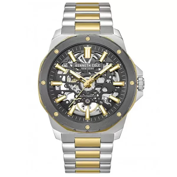 Ρολόι KENNETH COLE KCWGY0076705 KENNETH COLE Hollis Automatic Two Tone Stainless Steel Bracelet