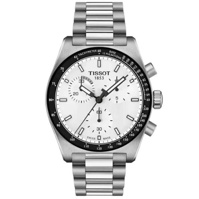 ΡΟΛΟΙ TISSOT  T1494171101101 TISSOT T-Sport PR516 Chronograph Silver Stainless Steel Bracelet