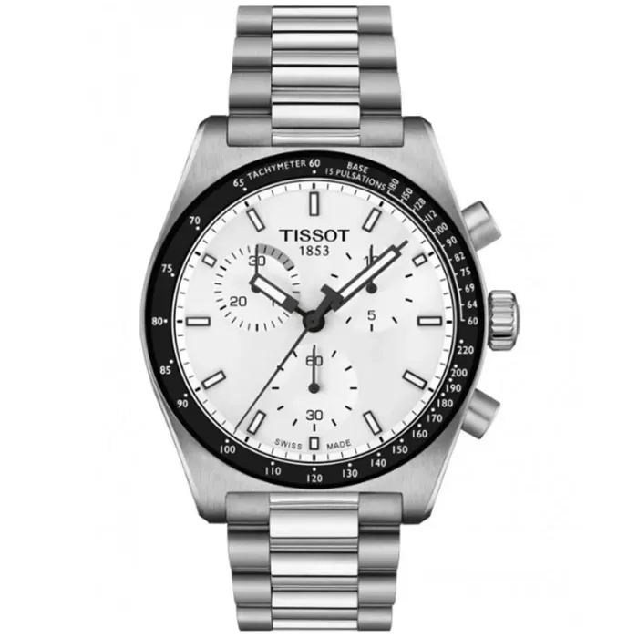 ΡΟΛΟΙ TISSOT  T1494171101100 TISSOT T-Sport PR516 Chronograph Silver Stainless Steel Bracelet