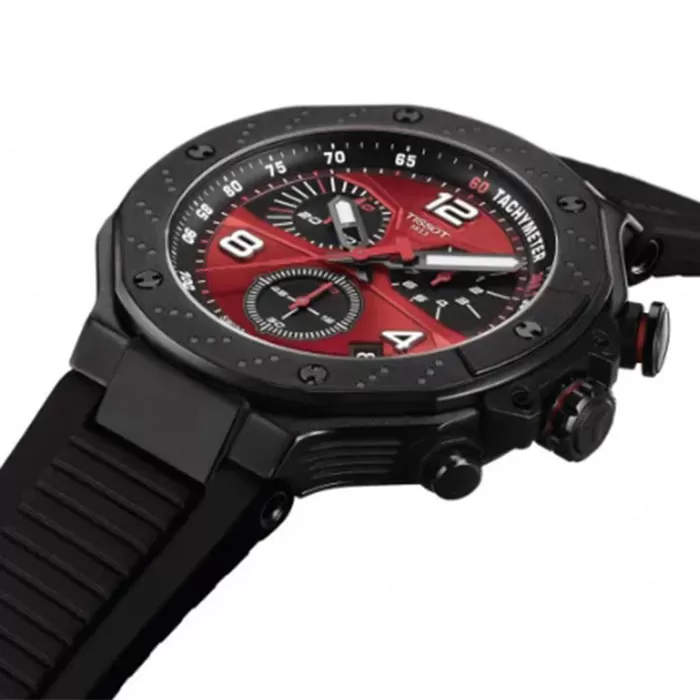 ΡΟΛΟΙ TISSOT  T1414173742200 TISSOT T-Race MotoGP Chronograph Black Synthetic Strap 2026 Limited Edition