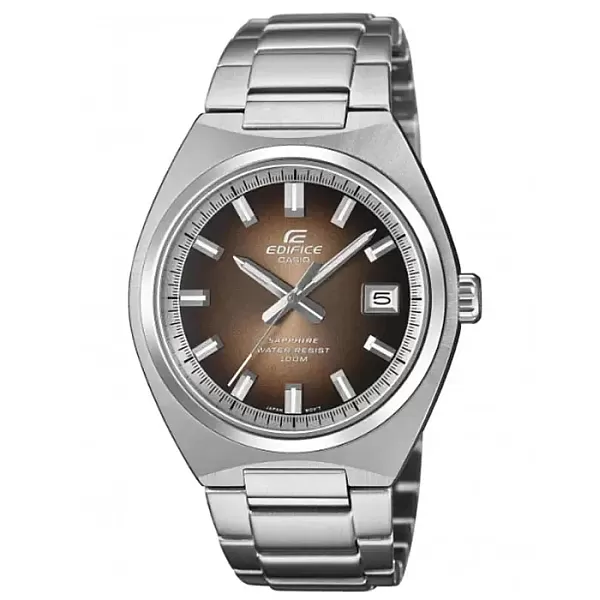 ΡΟΛΟΙ  CASIO  EFB-109D-3AVEF CASIO Edifice Silver Stainless Steel Bracelet