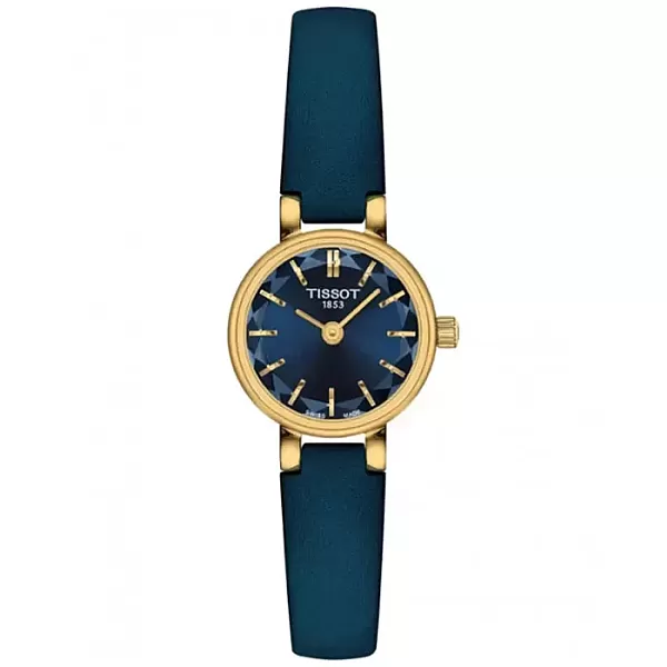ΡΟΛΟΙ TISSOT  T1400093604100 TISSOT T-Lady Lovely Blue Leather Strap