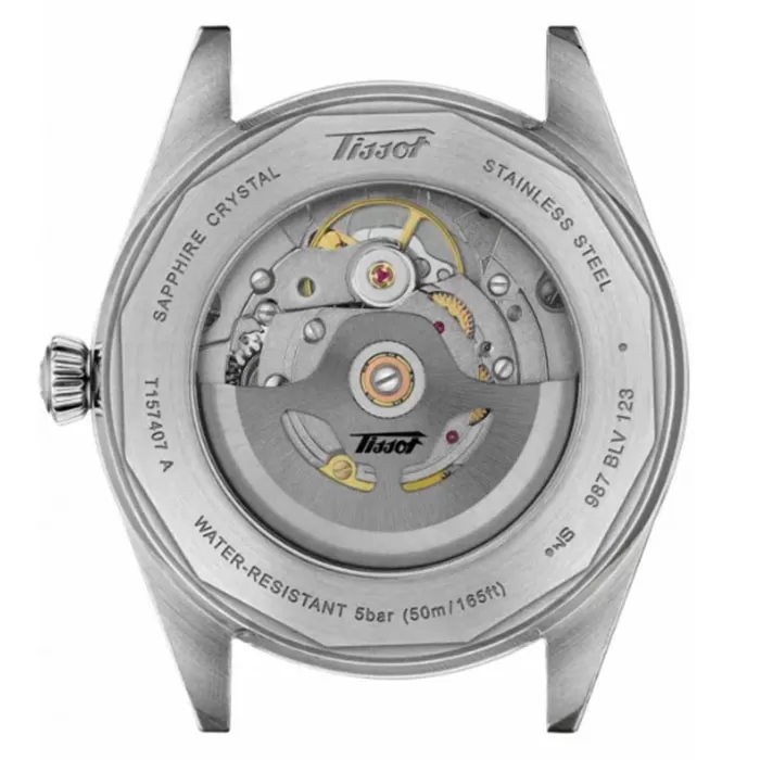 ΡΟΛΟΙ TISSOT  T1574071105100 TISSOT Heritage Visodate Powermatic 80 Silver Stainless Steel Bracelet