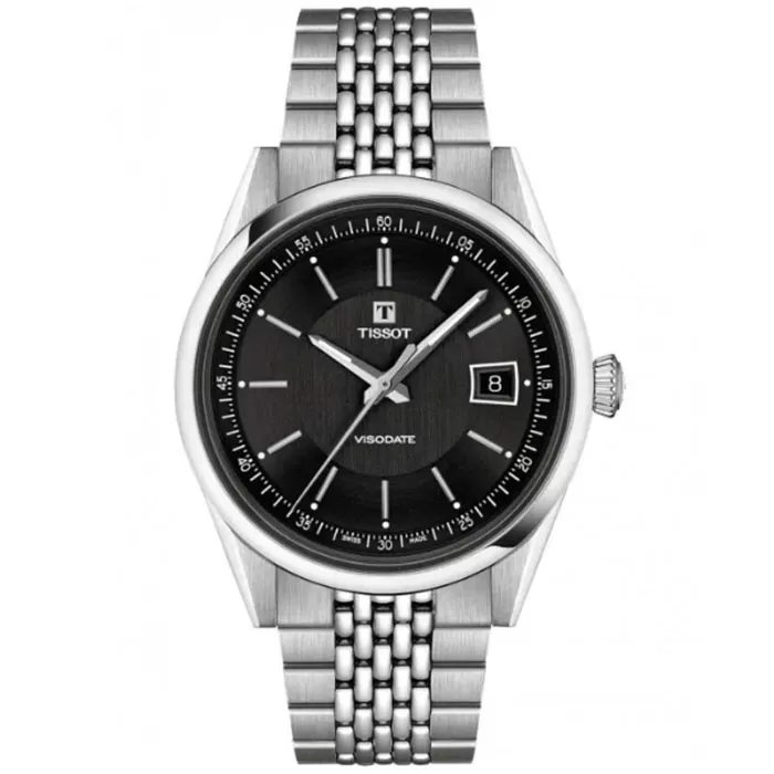 ΡΟΛΟΙ TISSOT  T1574071105100 TISSOT Heritage Visodate Powermatic 80 Silver Stainless Steel Bracelet
