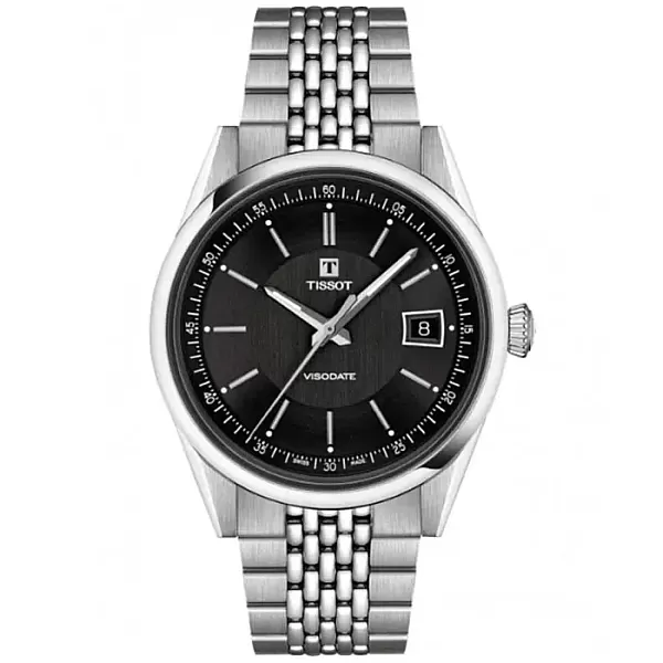 ΡΟΛΟΙ TISSOT  T1574071105100 TISSOT Heritage Visodate Powermatic 80 Silver Stainless Steel Bracelet