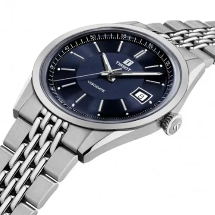 ΡΟΛΟΙ TISSOT  T1574071104100 TISSOT Heritage Visodate Powermatic 80 Silver Stainless Steel Bracelet