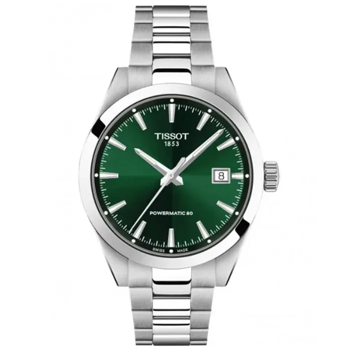 ΡΟΛΟΙ TISSOT  T1658071109100 TISSOT T-Classic Gentleman Powermatic 80 Silver Stainless Steel Bracelet