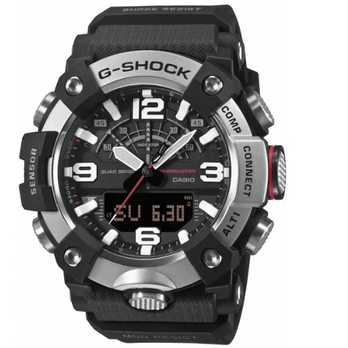 ΡΟΛΟΙ CASIO  GG-B100XM-1AER G-SHOCK Master of G Mudmaster Smartwatch Chronograph Bio-based Resin Strap