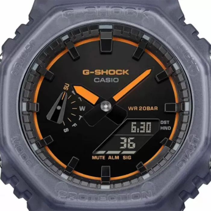ΡΟΛΟΙ CASIO GA-2100K-2AER G-SHOCK Chronograph Blue Resin Strap