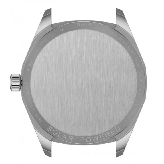 ΡΟΛΟΙ TISSOT  T1518221104100  TISSOT T-Classic PRC 100 Solar Silver Stainless Steel Bracelet