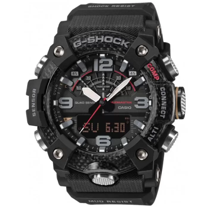 ΡΟΛΟΙ CASIO  GG-B100X-1AER G-SHOCK Master of G Mudmaster Smartwatch Chronograph Bio-based Resin Strap