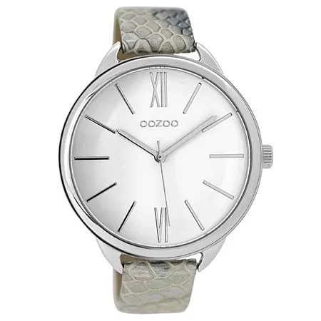 ΡΟΛΟΙ OOZOO C9511 OOZOO Timepieces Light Blue Leather Strap