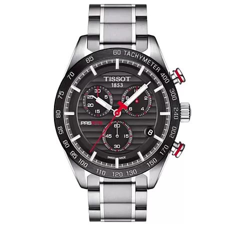 ΡΟΛΟΙ TISSOT  T1004171105101 TISSOT PRS 516 Chronograph Silver Stainless Steel Bracelet