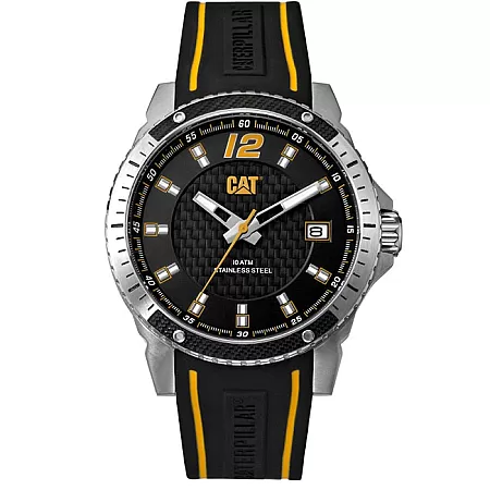 ΡΟΛΟΙ CATERPILLAR  CB14121137 CATERPILLAR  Black Silicone Strap