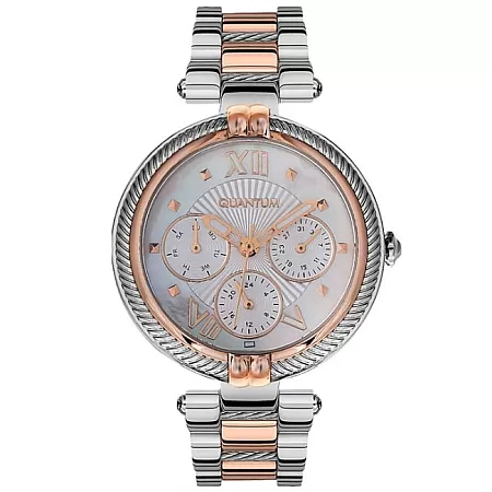 ΡΟΛΟΙ QUANTUM  IML712.520 QUANTUM Impulse Two Tone Stainless Steel Bracelet