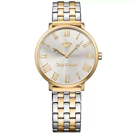 JUICY COUTURE  1901635  Juicy COUTURE LA Ultra Slim Two Tone Stainless Steel Bracelet