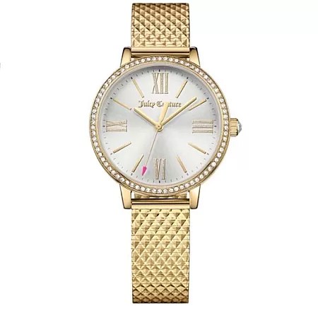 JUICY COUTURE 1901613  Juicy COUTURE Socialite Crystals Gold Stainless Steel Bracelet