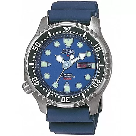 ΡΟΛΟΙ CITIZEN NY0040-17L CITIZEN Promaster Marine Diver Automatic Rubber Strap