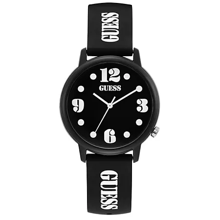 ΡΟΛΟΙ GUESS V1042M3 GUESS Ladies Black Rubber Strap
