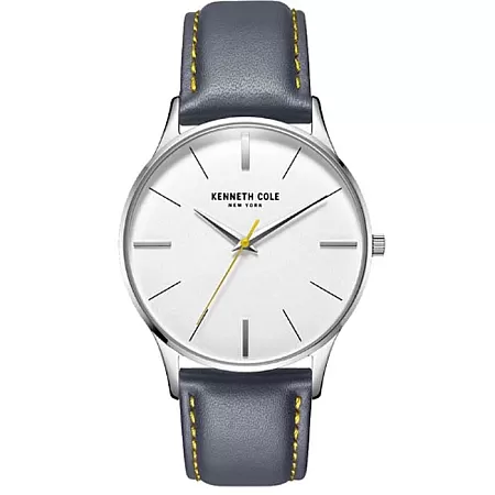 Ρολόι KENNETH COLE KC50918004 KENNETH COLE Gents Grey Leather Strap