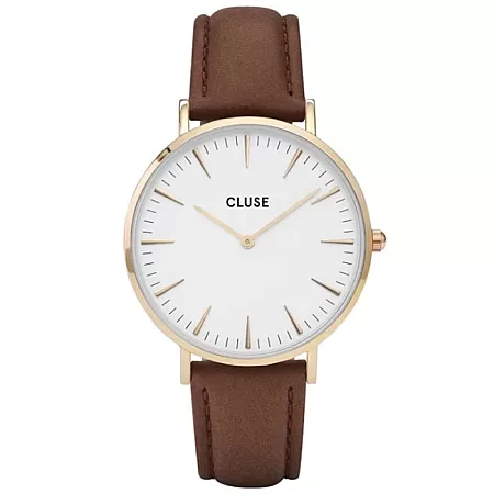 ΡΟΛΟΙ CLUSE  CL18408 CLUSE La Boheme Brown Leather Strap