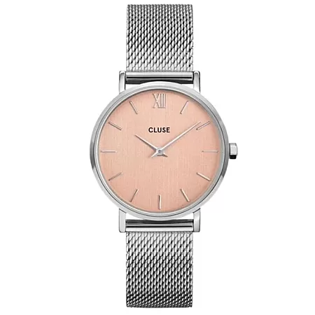 ΡΟΛΟΙ CLUSE CW0101203029 CLUSE La Minuit Silver Stainless Steel Bracelet