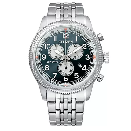ΡΟΛΟΙ CITIZEN AT2460-89L CITIZEN Eco-Drive Chronograph Stainless Steel Bracelet