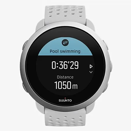 ΡΟΛΟΙ SUUNTO SS050416000 SUUNTO 3 Pebble White Silicone Strap