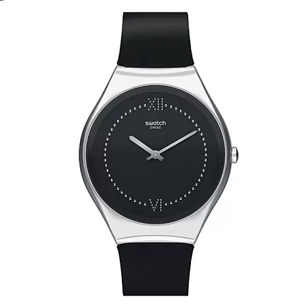 ΡΟΛΟΙ SWATCH  SYXS109 SWATCH Skinalliage Black Combined Materials Strap