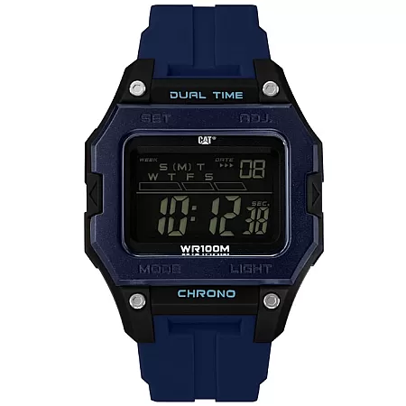 ΡΟΛΟΙ CATERPILLAR OF16726142 CATERPILLAR Ana-Digitized Chronograph Blue Rubber Strap