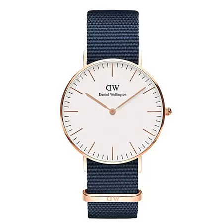 ΡΟΛΟΙ DANIEL WELLINGTON DW00100279 DANIEL WELLINGTON Bayswater Blue Fabric Strap 36mm