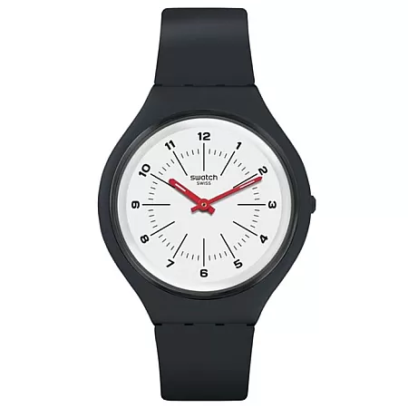 ΡΟΛΟΙ SWATCH SVUM104 SWATCH Skinwheel Black Silicone Strap